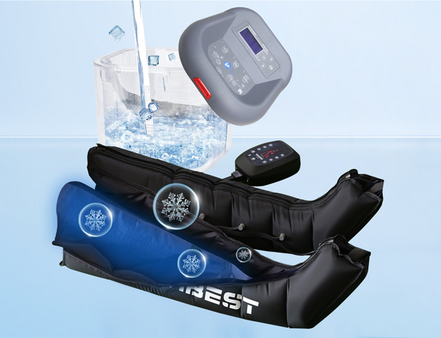 cold therapy machine+recovery boots